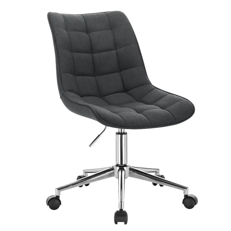 BukkitBow Bureaustoel - Ergonomisch Comfort - Verstelbaar met Wielen