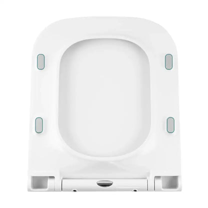 BukkitBow - Toiletbril met Softclose - Premium Toiletbril / Toiletzitting Vierkant - Antibacterieel