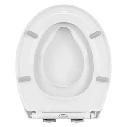 BukkitBow - Toiletbril met Softclose - Toiletbril / Toiletzitting Met Afneembaar Kinderzitje - Antibacterieel