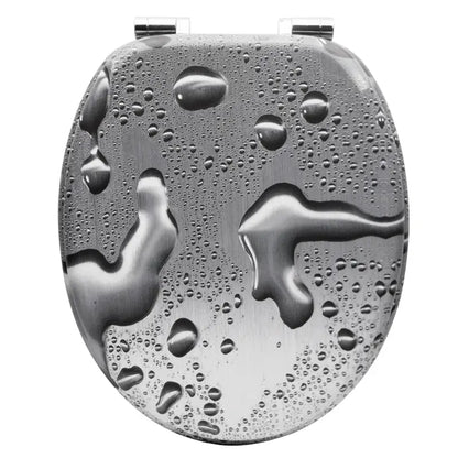 BukkitBow - Toiletbril met Softclose - Toiletbril / Toiletzitting met Print - Antibacterieel - V1