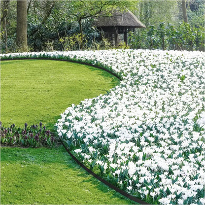 Zwarte, gevouwen zijkantplaten met ingebouwde nagels, geschikt voor tuin- en tuinmeubelmontage. Geschikt voor zowel binnen- als buitengebruik, met een stevig, zwart metaaloppervlak.