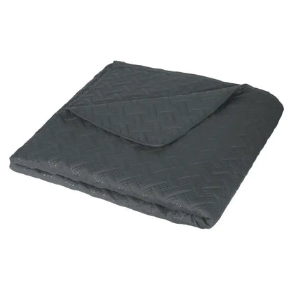 BukkitBow - Ultrasone Bedsprei - 100% Microfiber - Geometrische Patronen - Beschikbaar in Donkergrijs/Grijs - Verschillende Maten - Lichtgewicht