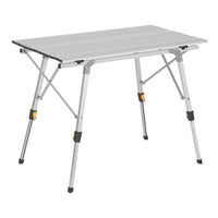 BukkitBow - Verstelbare Aluminium Klaptafel - Compact en Draagbare Campingtafel - 30Kg Max Belasting - Inclusief Opbergzak - 90x52.2x(45-72) cm