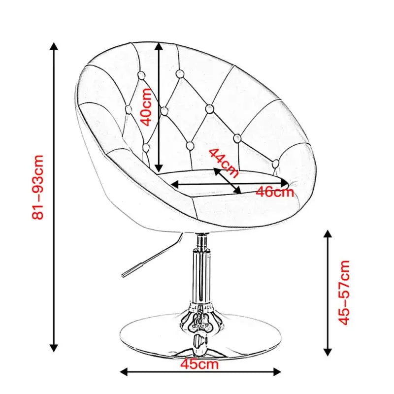Comnox - BukkitBow - Comfortabele Verstelbare Barkruk - Ergonomisch Design