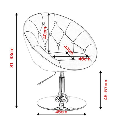 Comnox - BukkitBow - Comfortabele Verstelbare Barkruk - Ergonomisch Design