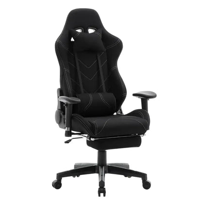 Comnox - BukkitBow Verstelbare Gaming Stoel - Ergonomisch Comfort - Kunstleer en Voetsteun