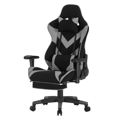Comnox - BukkitBow Verstelbare Gaming Stoel - Ergonomisch Comfort - Kunstleer en Voetsteun