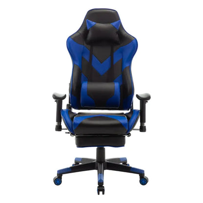 BukkitBow - Verstelbare Gaming Stoel - Kunstleer en 360° Draaibaar - 135° Kantelbare Rugleuning - Inclusief Arm en Voetsteun - Max Belasting: 136KG
