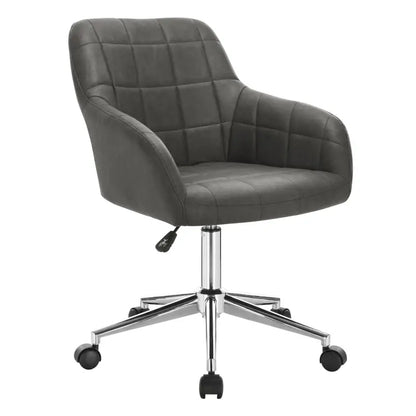 BukkitBow Verstelbare Kantoorstoel - Ergonomisch Comfort - 360° Draaibaar