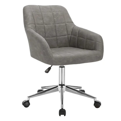 BukkitBow Verstelbare Kantoorstoel - Ergonomisch Comfort - 360° Draaibaar