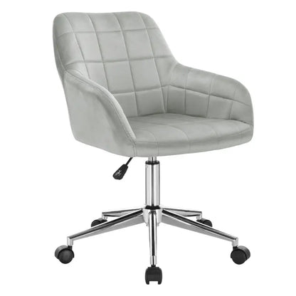 BukkitBow Verstelbare Kantoorstoel - Ergonomisch Comfort - 360° Draaibaar