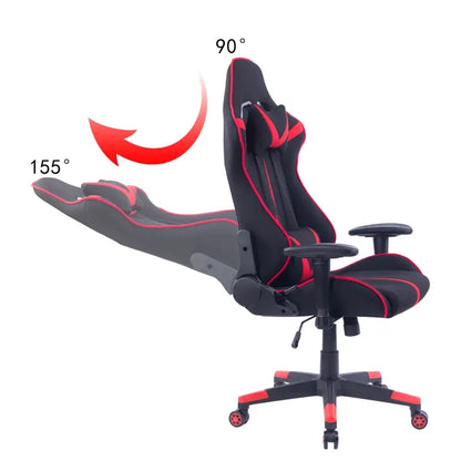 BukkitBow Verstelbare Racing Gamingstoel - Ergonomisch Comfort - 120kg Belasting