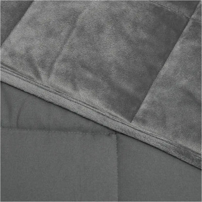 BukkitBow - Verzwaringsdeken - Microfiber en Polyester - Grijs - 150x200cm - Verkrijgbaar in 7/9/11 kg - Helpt bij Slaap en Stress Problemen