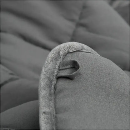 BukkitBow - Verzwaringsdeken - Microfiber en Polyester - Grijs - 150x200cm - Verkrijgbaar in 7/9/11 kg - Helpt bij Slaap en Stress Problemen