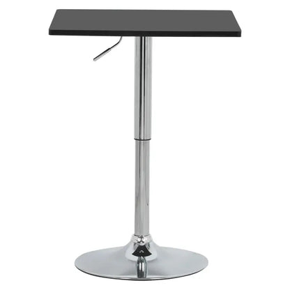 BukkitBow - Vierkante Bartafel - Verstelbaar in Hoogte Zwart of Wit - 60cm Diameter