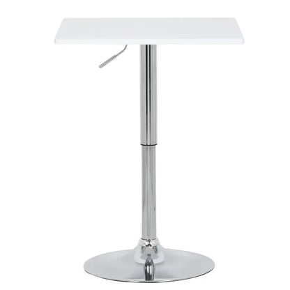 BukkitBow - Vierkante Bartafel - Verstelbaar in Hoogte Zwart of Wit - 60cm Diameter