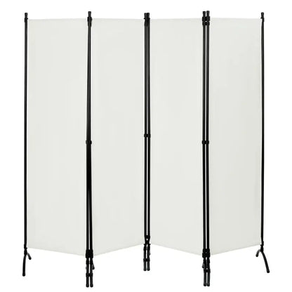 BukkitBow – Vouwbaar Privacyscherm 160g/m² Polyester – 224x182cm Stalen Frame – Binnen en Buiten – Verstelbaar en Weerbestendig