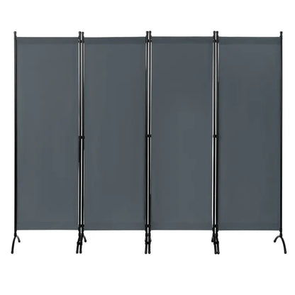BukkitBow – Vouwbaar Privacyscherm 160g/m² Polyester – 224x182cm Stalen Frame – Binnen en Buiten – Verstelbaar en Weerbestendig