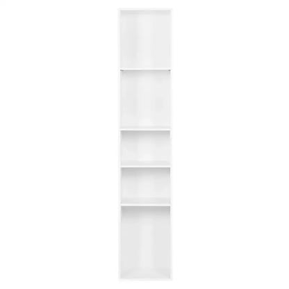 BukkitBow - Vrijstaande Boekenkast met 5 Kubussen - Vitrinekast / Organizer voor Woonkamer - 30x151x26cm