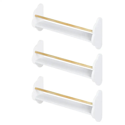 BukkitBow - Wandplanken voor Kinderen / Kinderkamer - Rechtopstaande Boekenplanken - Set van 3 Stuks