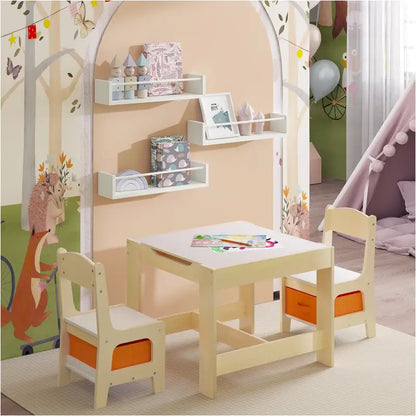 BukkitBow - Wandplanken - Zwevende Rekken - 3 Stuks - 40CM Breed - Wit