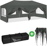 BukkitBow Dubbele Partytent - Waterdicht en Weersbestendig - 6x3m