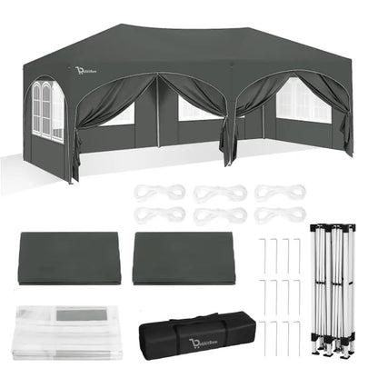 BukkitBow Dubbele Partytent - Waterdicht en Weersbestendig - 6x3m