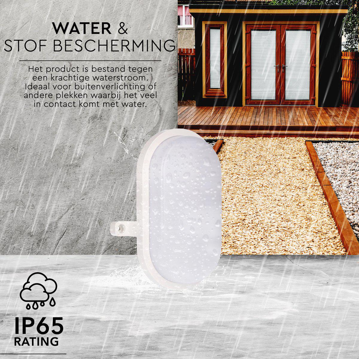 Bull Eye Plafondlamp Wandlamp - IP65 Waterdicht - voor binnen en buiten - 18 cm