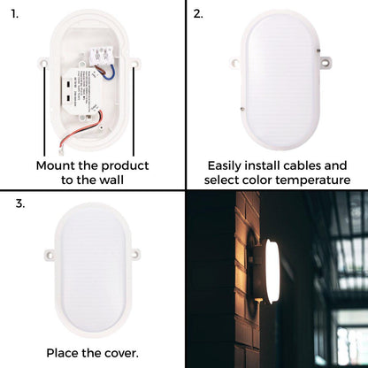 Bull Eye Plafondlamp Wandlamp - IP65 Waterdicht - voor binnen en buiten - 18 cm