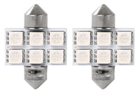 Comnox - C5W 31mm autolamp blauw - Efficiënte LED vervanging - SV8.5 festoon