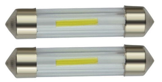 C5W Autolamp 41mm - 2 stuks - LED Festoon - Filament Daglichtwit 6500K - 12V DC - 2W