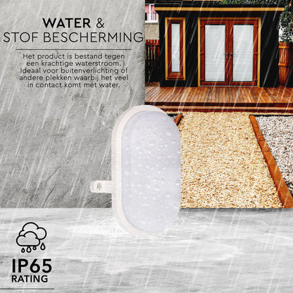 CCT Bull Eye Lamp voor plafond & wand - IP65 - Geschikt voor binnen en buiten - 18 cm