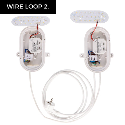 CCT Bull Eye Lamp voor plafond & wand - IP65 - Geschikt voor binnen en buiten - 18 cm
