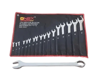 Comnox - Champion Ringsleutel Set - Complete 17-delige set in roltas - Chroom Vanadium