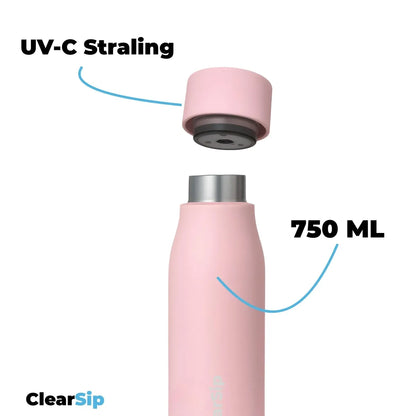 ClearSip | Slimme Waterfles – UV‑C zelfreinigend & drinkherinnering
