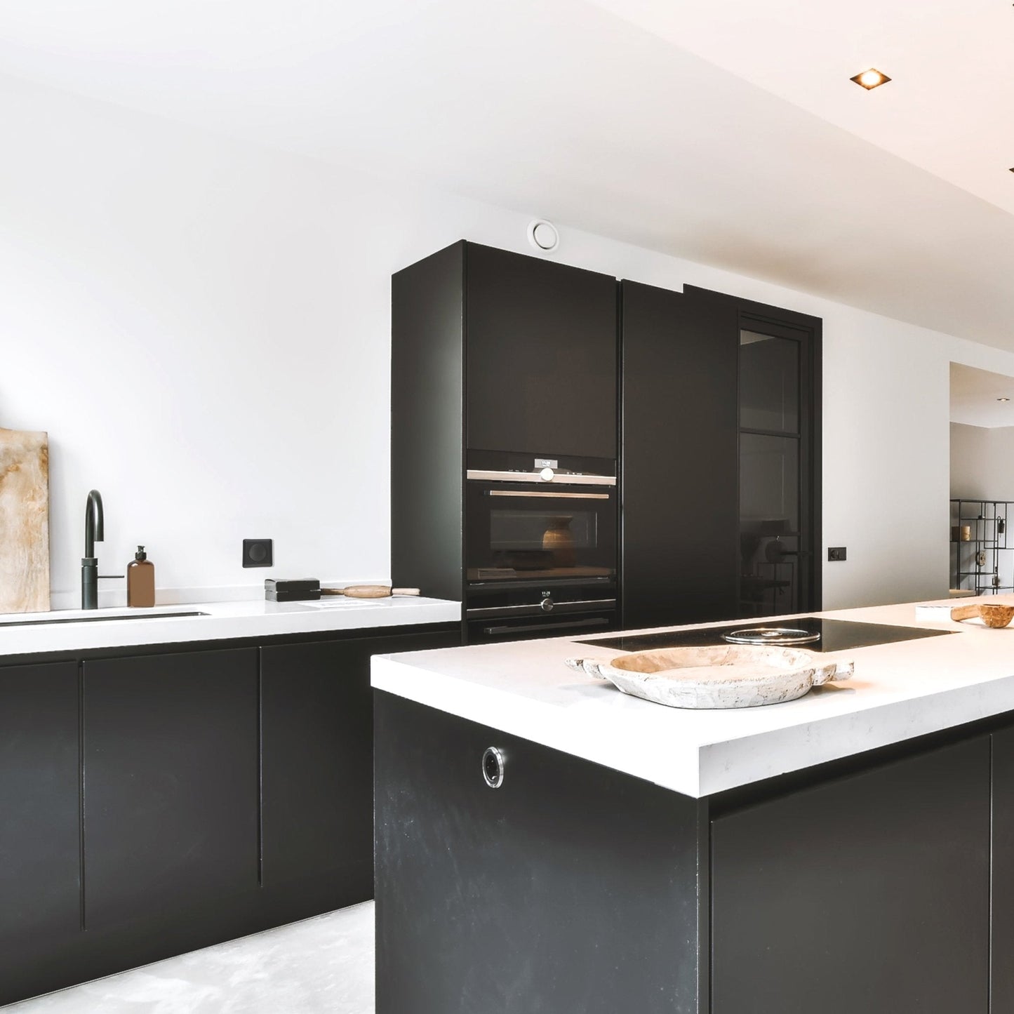 LED's Light Complete Dimmerknop met Frame - Zwart - Past in frames van GIRA, JUNG, Busch-Jaeger