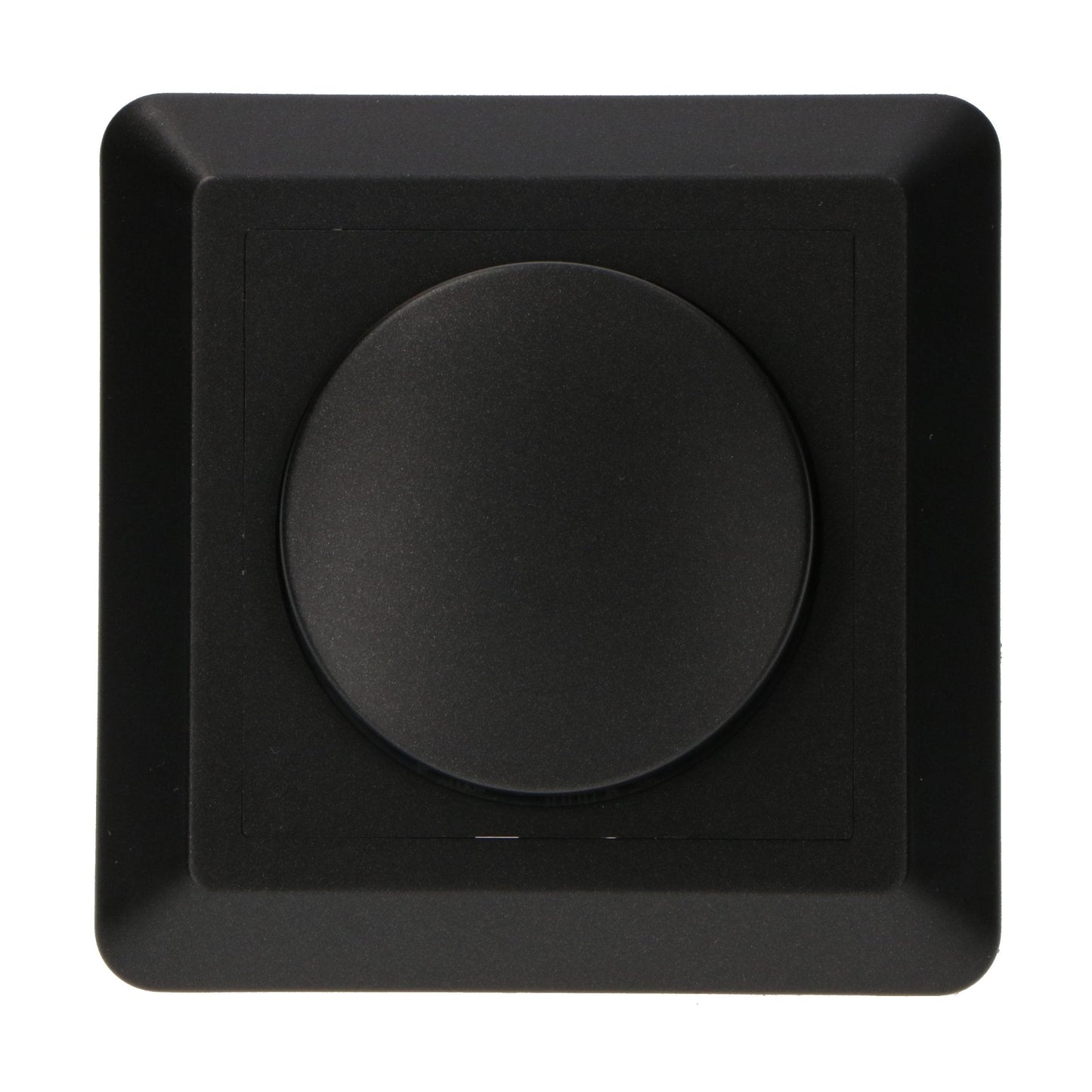 LED's Light Complete Dimmerknop met Frame - Zwart - Past in frames van GIRA, JUNG, Busch-Jaeger