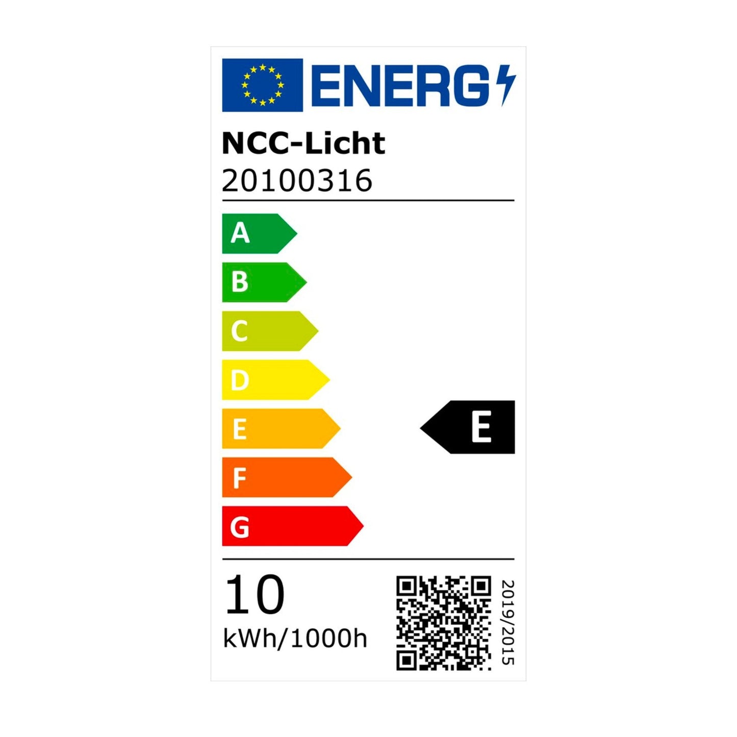 Complete LED Onderbouwverlichting 60 cm - Met koppelstuk en voeding - 4000K