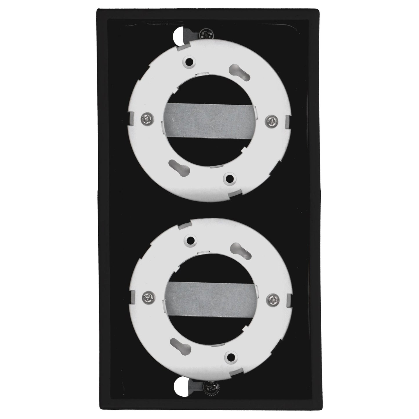 LED's Light Cube LED Plafondlamp - 2 lichtpunten - Draaibaar licht - Staal - 20 x 8 cm - Zwart