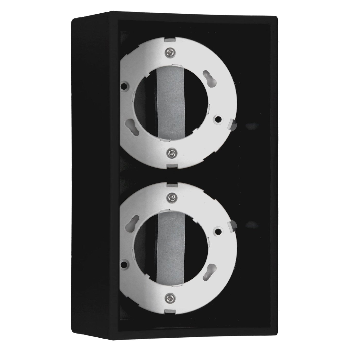 LED's Light Cube LED Plafondlamp - 2 lichtpunten - Draaibaar licht - Staal - 20 x 8 cm - Zwart