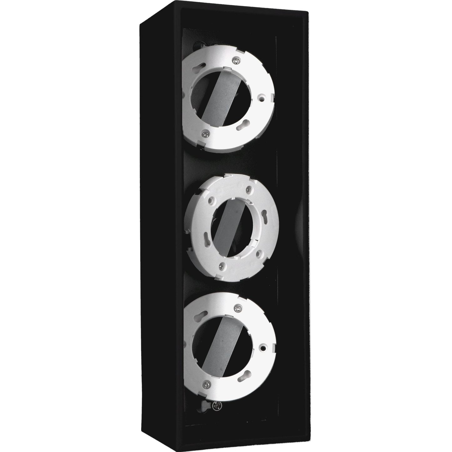 LED's Light Cube LED Plafondlamp - 3 lichtpunten - Draaibaar licht - Staal - 30 x 8 cm - Zwart