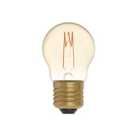 Comnox - LED Lamp goud E27 - Dimbaar extra warm wit licht - 1800K - Gouden filaments - Comfort en energiezuinig