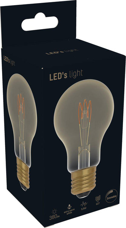LED Lamp E27 goud - Vintage design - Dimbaar extra warm wit licht