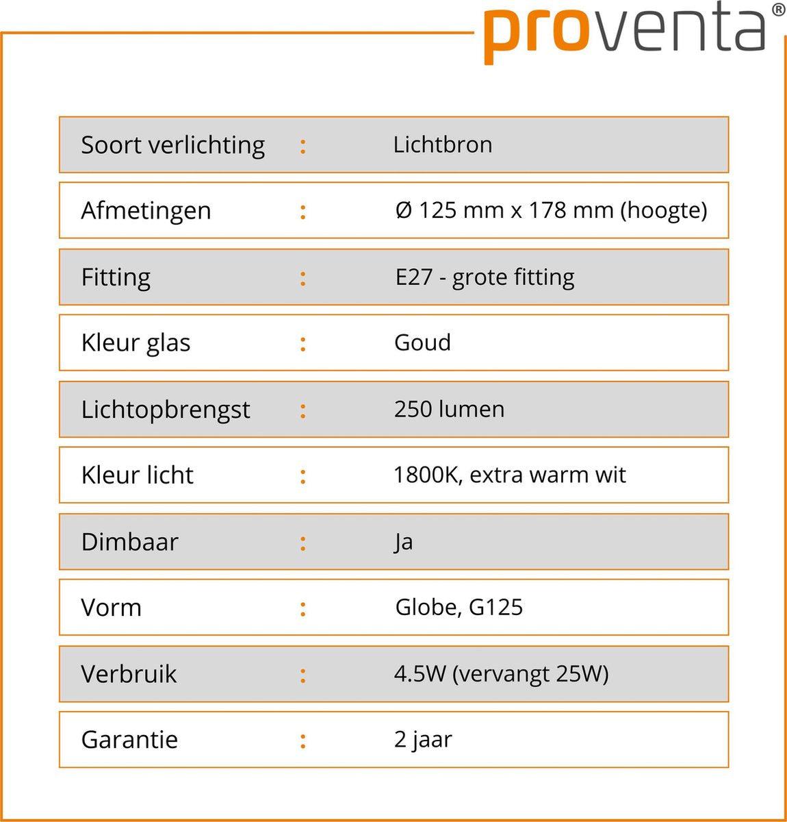 DecoDim Mega LED Lamp met tekst E27 - Love - Dimbaar extra warm wit - Globe