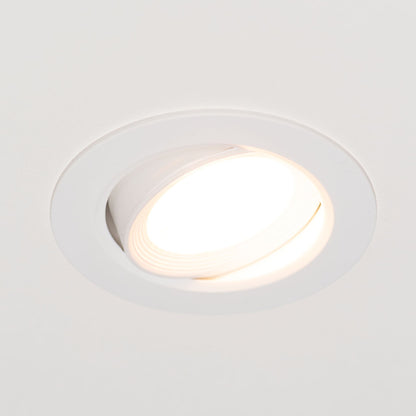 LED's Light 3-pack DimPro LED Inbouwspots Wit - Ø 68mm - Kantelbaar - Dimbaar - Warm wit