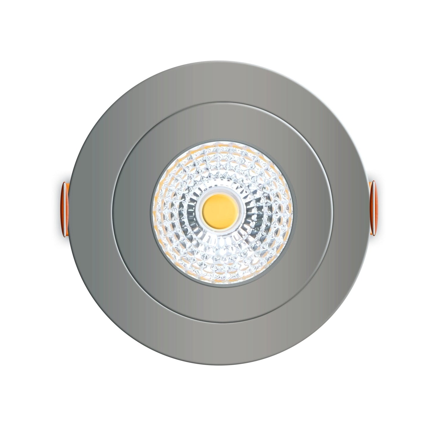 Comnox - Light Pro LED Inbouwspot - DimToWarm & Nikkel Afwerking - Ø 68mm