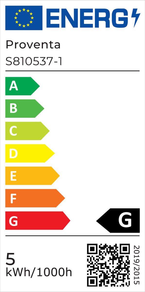 Comnox - Dimtowarm LED Inbouwspot Zwart - Warm wit licht - Dimbaar en kantelbaar - Ø 68mm - IP44 - Binnen & Buiten