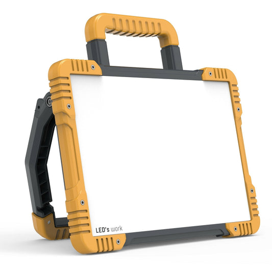 LED's Work Draadloze LED Bouwlamp 5200 - Werkt op accu's van Makita, Bosch, Dewalt, Milwaukee, Metabo – IP54