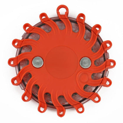 LED's Light Draadloze LED Zwaailamp op Batterijen - 9 standen - Magnetisch & Waterdicht - Rood