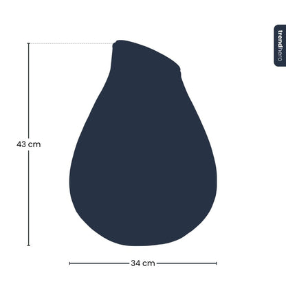 Comnox - Drop XXL Terrarium Fles - Creëer uw eigen mini-ecosysteem - 34 cm